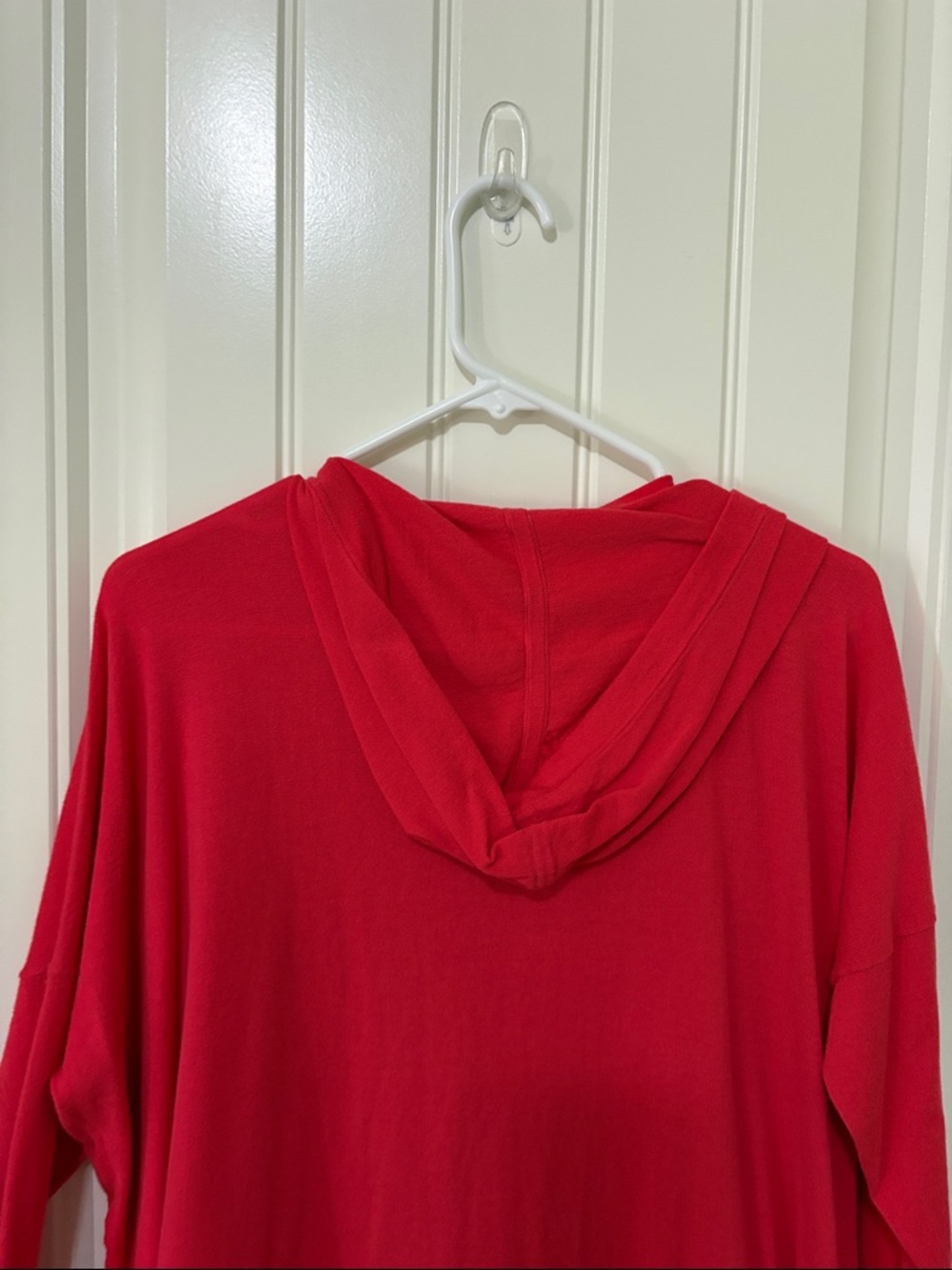 CAbi Red Zip-Front Hooded Cardigan - Picture 9 of 9